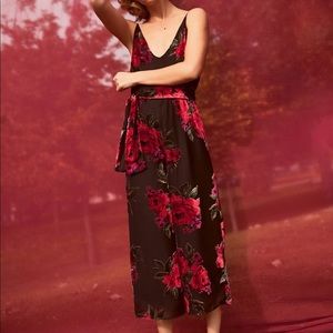 COPY - Anthropologie Floral Burnout Waisted Jumps…